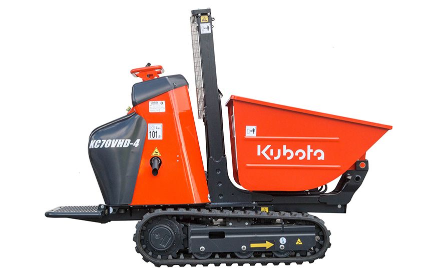 kubota-kc70vhd-4-dumper-raupendumper-diesel-gartenbau image 1