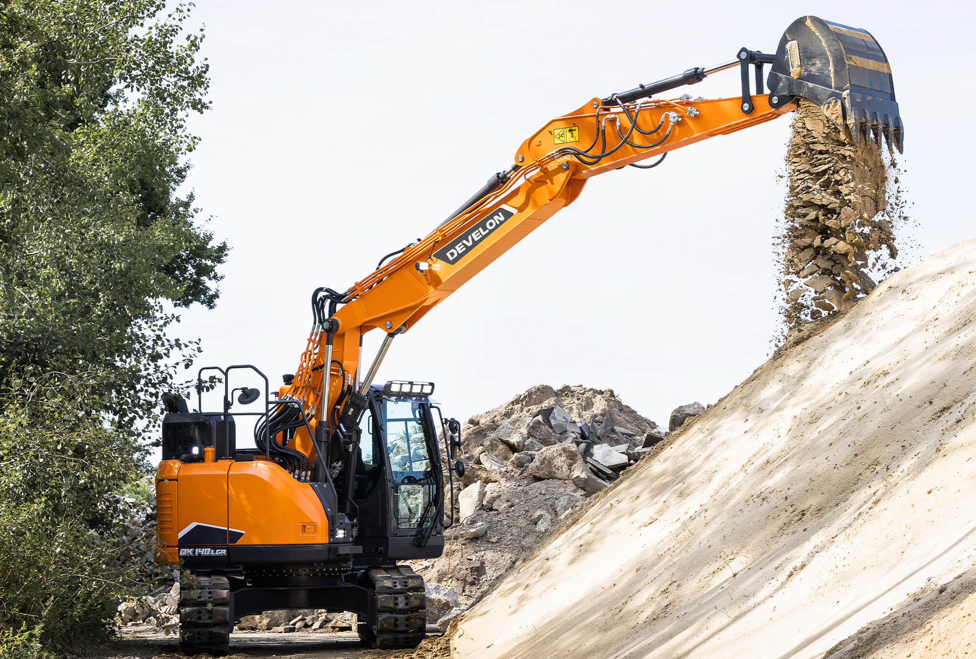 develon-dx140lcr-7-raupenbagger-kurzheck-lc image 3