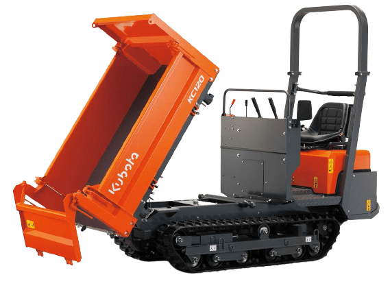 kubota-kc120-dumper-kettendumper-diesel-kompakt-mulde image 1