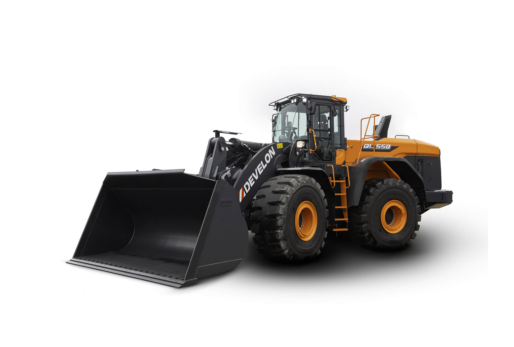develon-dl550-7-radlader-schaufellader-diesel-gro-lader image 1