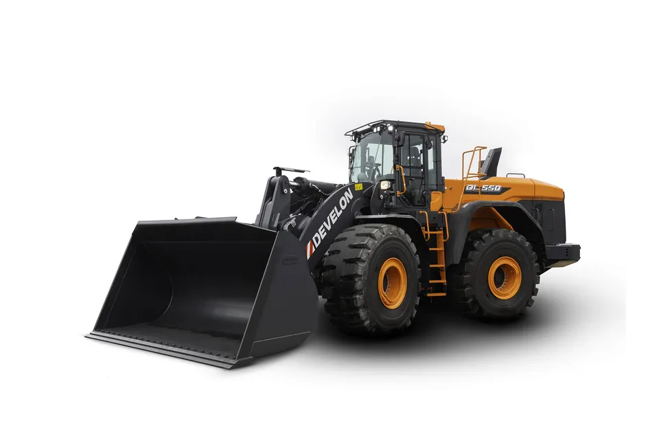 develon-dl550-7-radlader-schaufellader-diesel-gro-lader image 1