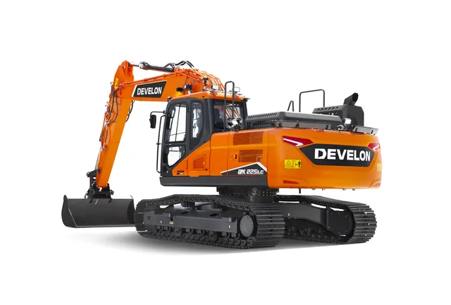 kraemer-kettenbagger-develon-dx225lc-7-raupenbagger-22t image 1