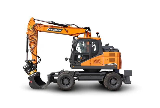 develon-dx165wr-7-mobilbagger-kurzheck-kabine image 1
