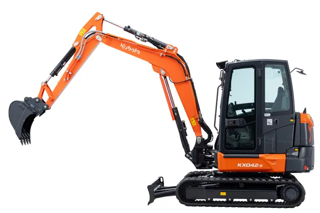 kubota-kx042-5-minibagger-kompaktbagger-diesel-4t image 1