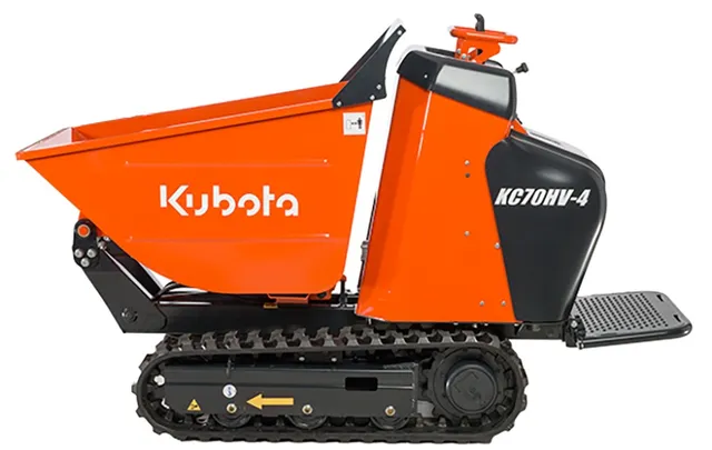 kubota-kc70hv-4-dumper-kettendumper-diesel-mit-mulde image 1