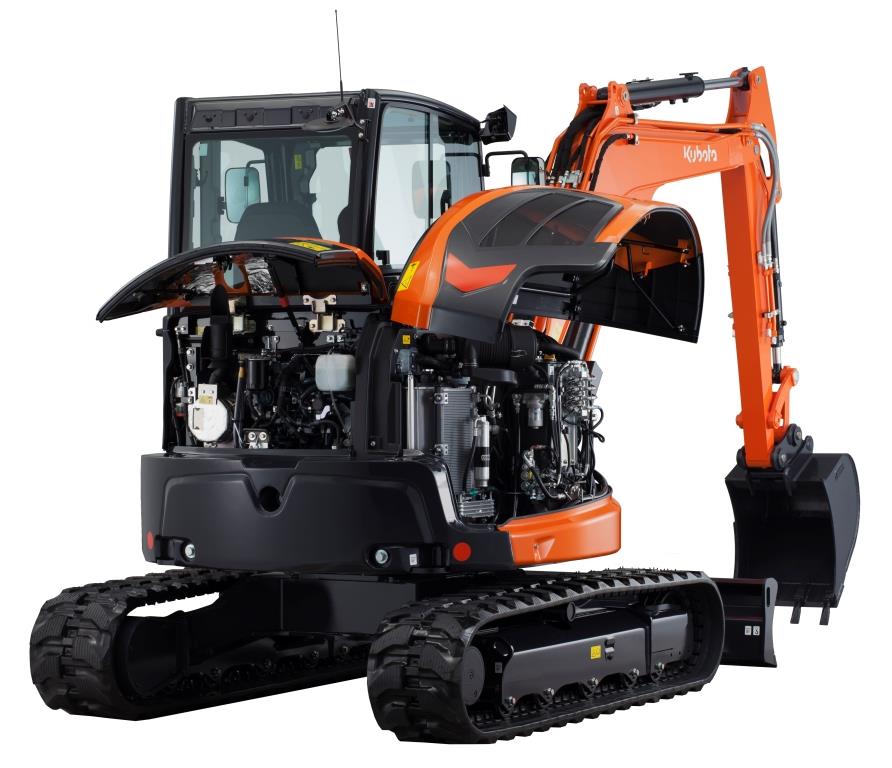 kraemer-minibagger-kubota-u56-5-kettenbagger-diesel image 2