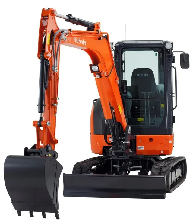 kubota-kx037-4-minibagger-diesel-mit-kabine image 1