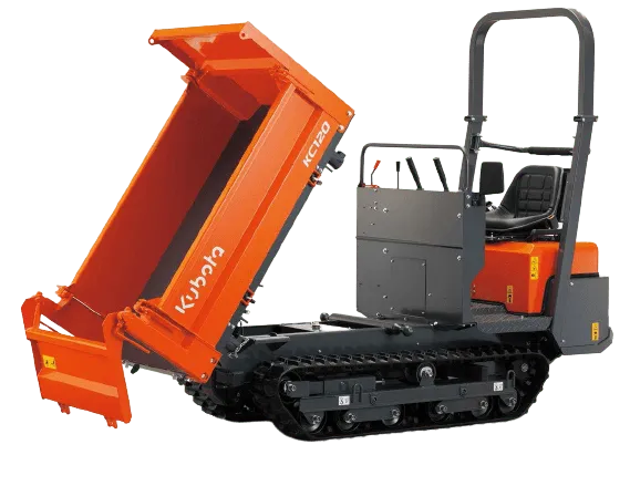 kubota-kc120-dumper-kettendumper-diesel-kompakt-mulde image 1