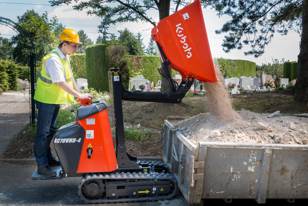 kubota-kc70vhd-4-dumper-raupendumper-diesel-gartenbau image 3