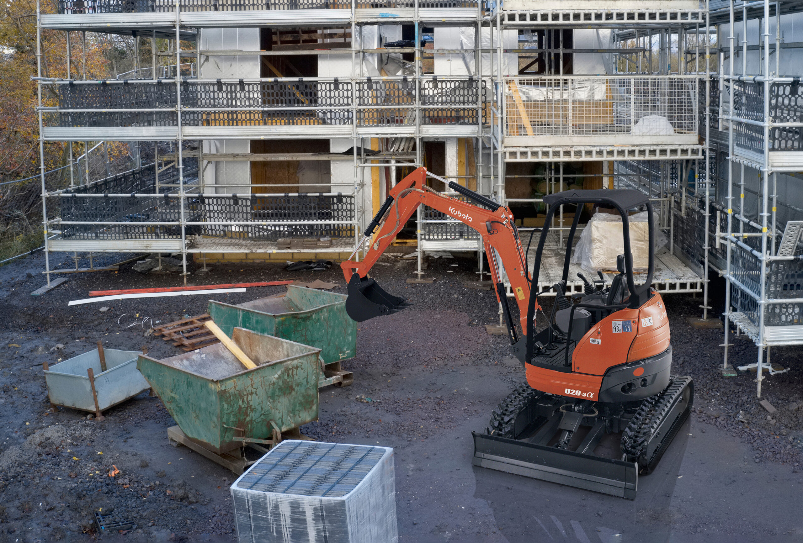kubota-u20-3-minibagger-2t-diesel-kompakt image 2