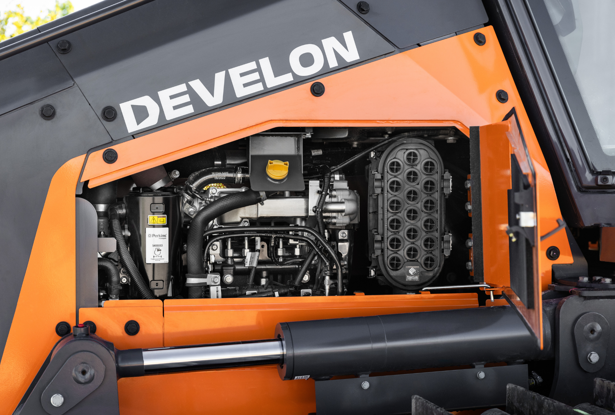 develon-dd130-raupenbagger-kettenbagger-diesel-tiefbau image 7